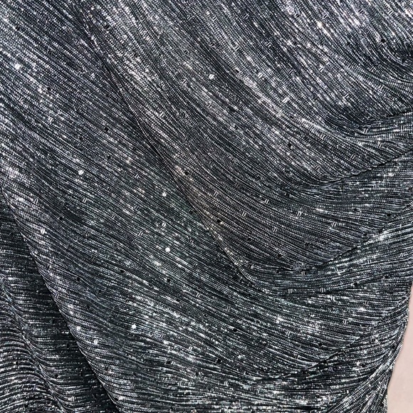 Laura Sparkly Silver Sequin Dress - Picture 3 of 5